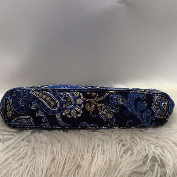 Vera Bradley Blue Floral Print Shoulder Bag & Wallet - Picture 7 of 12
